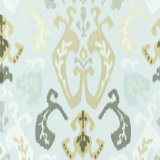 La Boheme Mandalay Ikat Embroidery Fabric