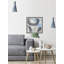 «Twist and Turns II», reproduction de peinture à l'aquarelle encadrée-740102064