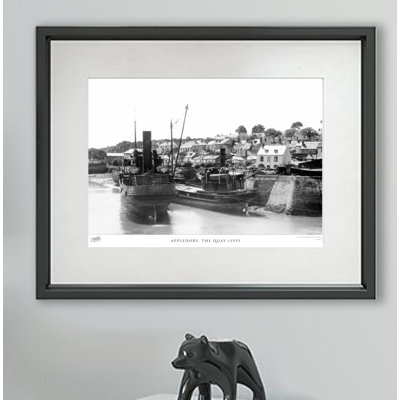 Appledore, The Quay C1955 - Single Picture Frame Print