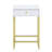 Danara Solid Wood Top End Table