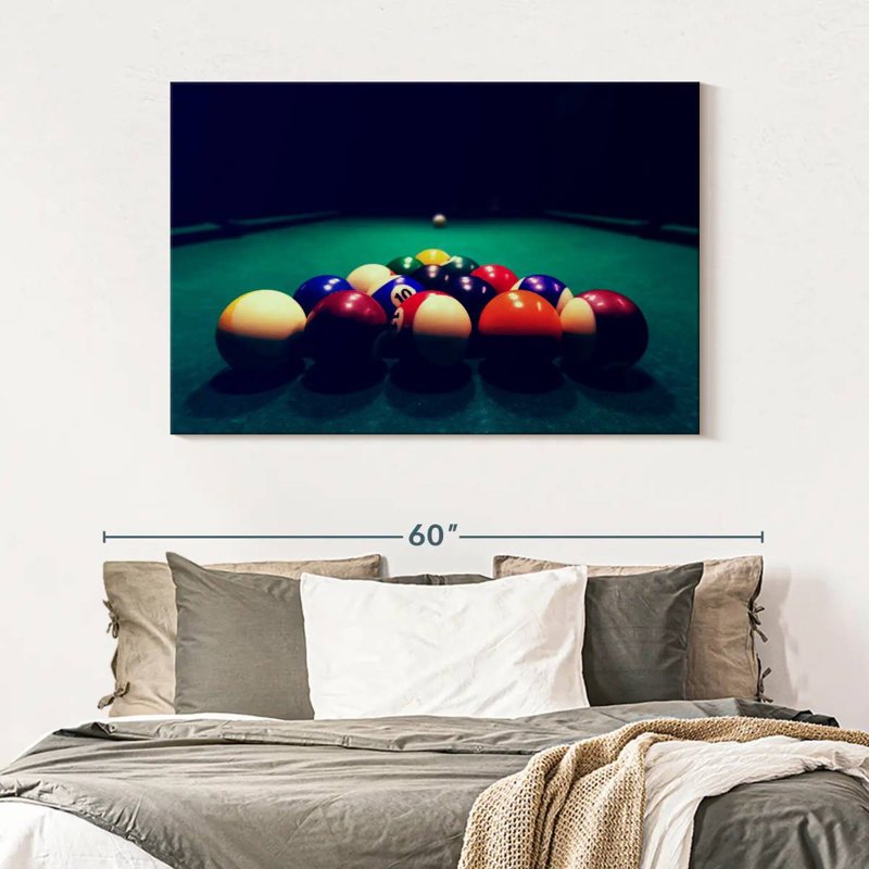 Senne Billiard Balls, 32" H x 48" W