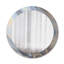 Huldar Glass Flat Wall Mirror