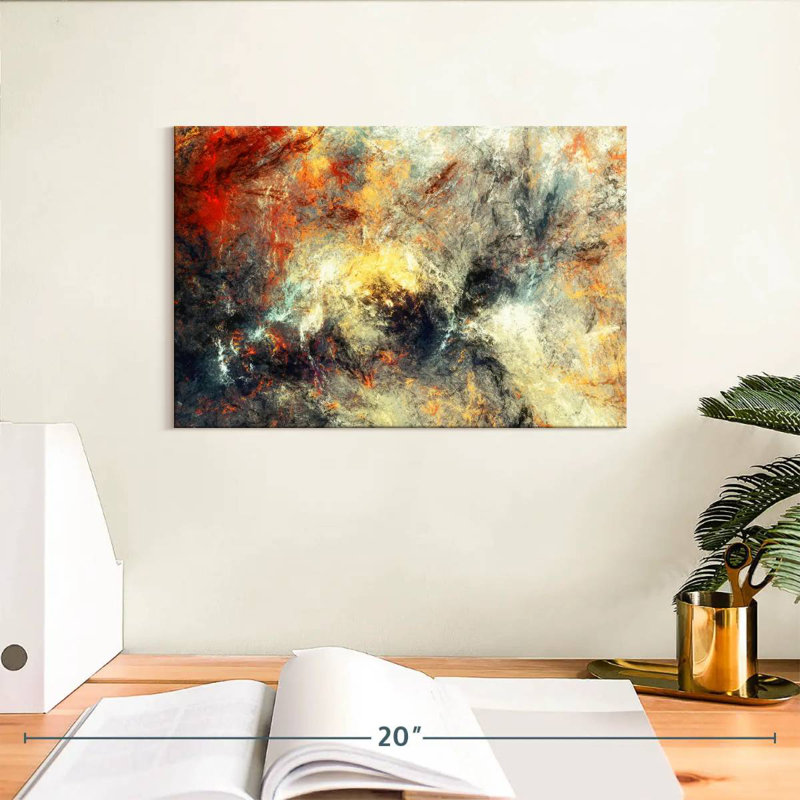 Avery Abstract Grunge Fire