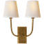 Thomas O'Brien Hulton Double Sconce-51180734-89358770