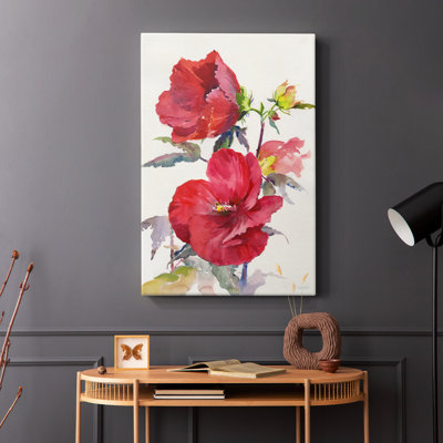 Hibiscus Glow III -Gallery Wrapped Cavas