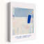 Doux bleu abstrait abstrait, impression d'art mural minimaliste contemporain-1311418338