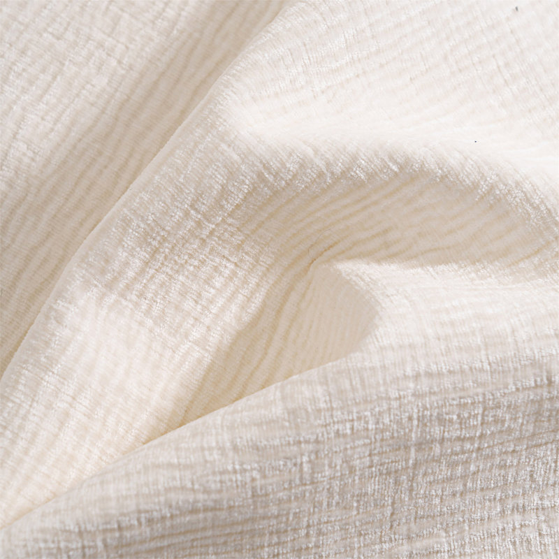 Canapé d'angle courbé, Polyester beige