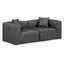 Canapé modulaire 2 pièces rembourré-98580136