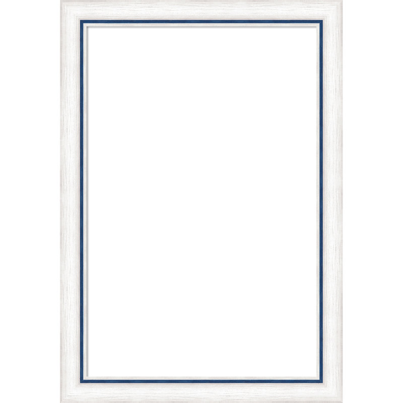 Organisateur de tableau magnétique effaçable à sec Morgan, H 20 po x l 14 po, Blanc / Bleu