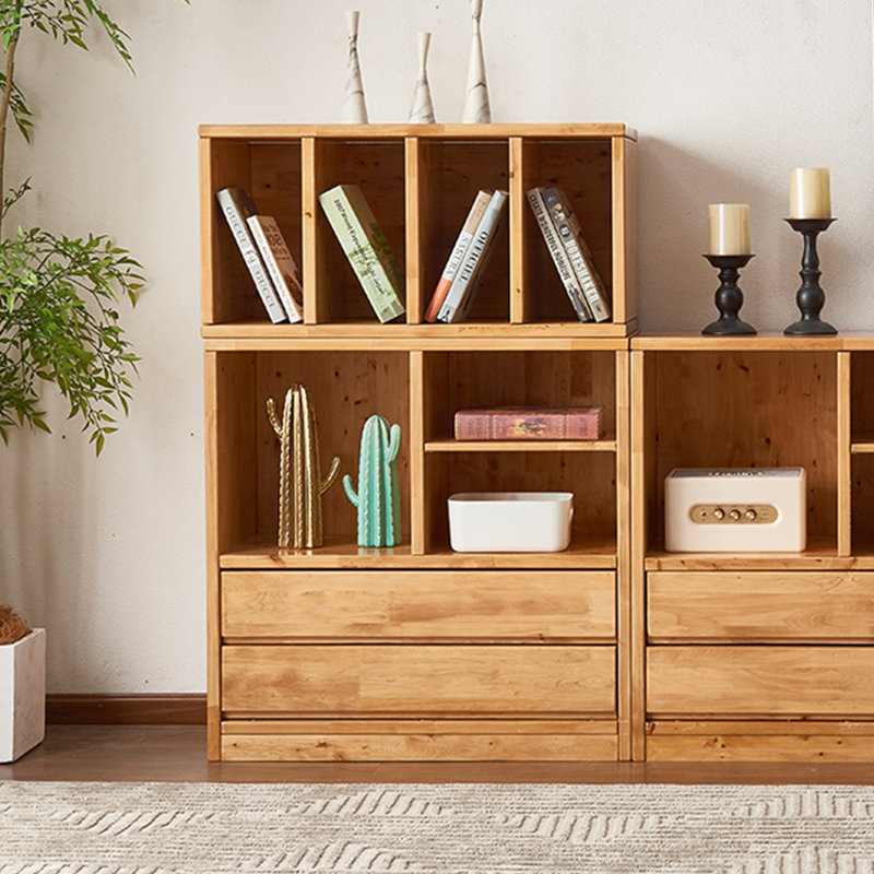 Nordic style simple home bookcase