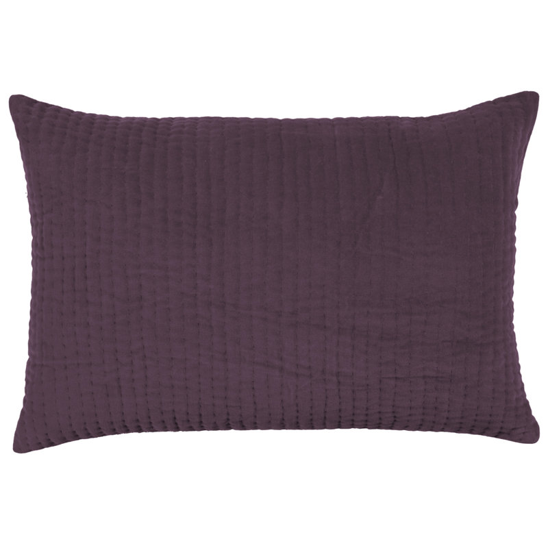 Cushion, 40cm x 60cm, Rectangular, Plum