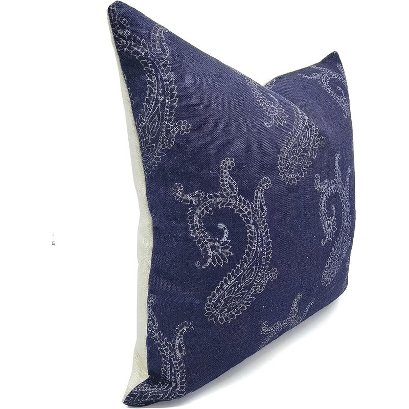Linen Square Pillow Cover, 22" x 22"