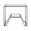Metal Designs Byron Rectangular End Table
