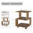 Nevada Manufactured Wood Nightstand-564237549