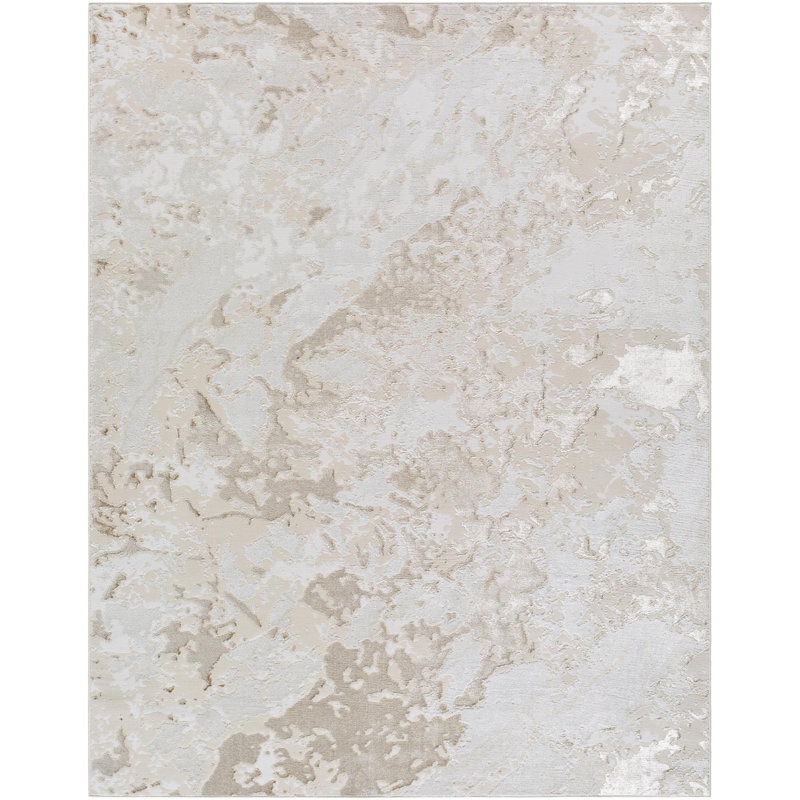Sunrise Abstract Area Rug, Rectangle 7'10" x 10'