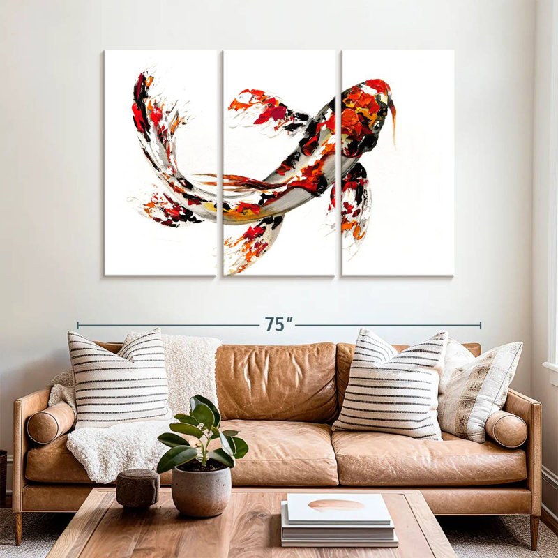 Poisson koi simple Brampt, H 42 po x l 65 po