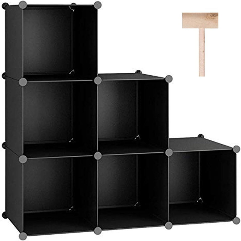 Rangement à 6 cubes, cubes de rangement empilables ...