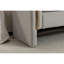 Banc de rangement en velours avec bande de garniture en métal doré 032-Velours-556551992