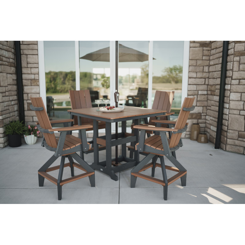 SOL Outdoor Bar Stool, White