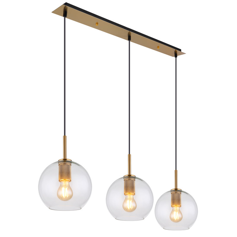 Balais 3 - Light Brass Pendant