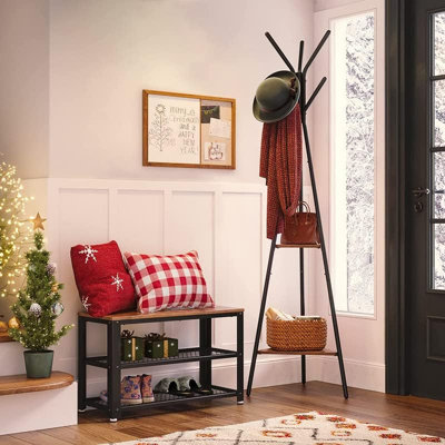 8 Pair Shoe Rack