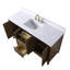 Ensemble de meuble-lavabo autoportant 60 po avec plateau en marbre Caldwell-107663198-107663199-107663202