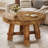 Solid Wood Round Coffee Table-12981585