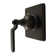 Kingston Brass Whitaker Single-Handle Three-Way Diverter Valve With Square Trim Kit