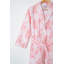 Cotton Above Knee Bathrobe with Pockets-1390948423