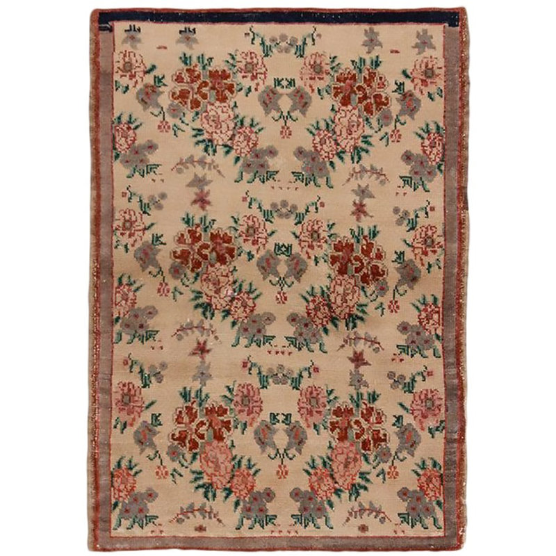 Tapis turc rétro Oushak