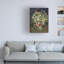 Art mural sur toile tendue - "Bouquet de fleurs dans un vase" de Van Gogh pour décoration de salon, de chambre à coucher ou de bureau - 24 x 32-904111109