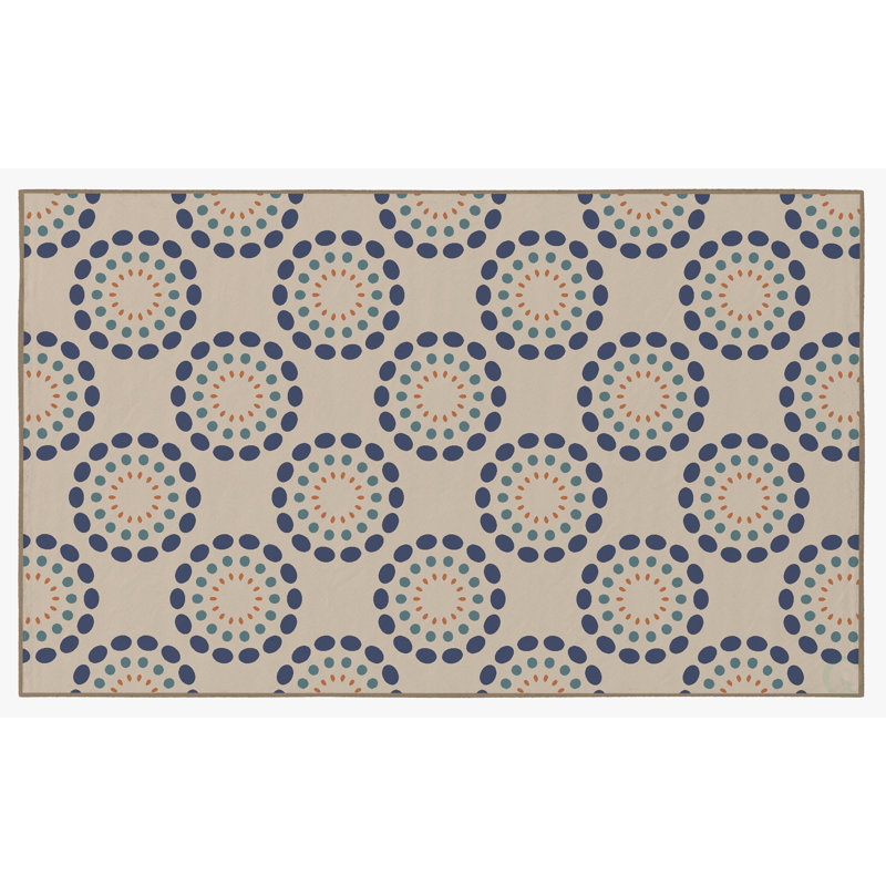 Tapis beige Wolking, Rectangle 4 pi x 6 pi