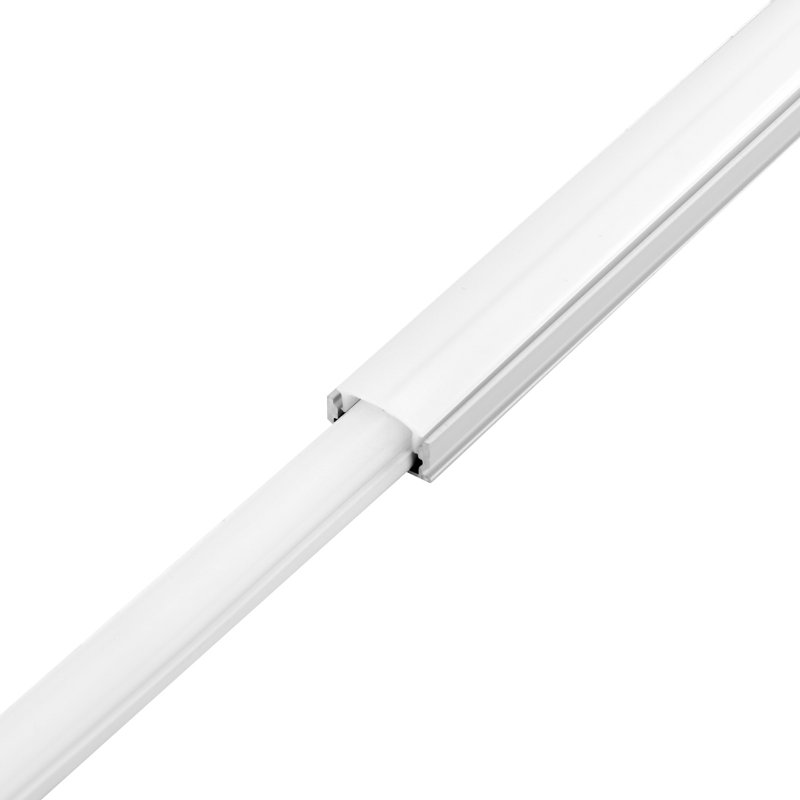 3.3 ft/1M U Shape LED Aluminum Channel, with Milky Cover, End Caps and Mounting Clips, Aluminum Profile for LED Strip Light Installations, Easy Installation, for Under Cabinet Counter