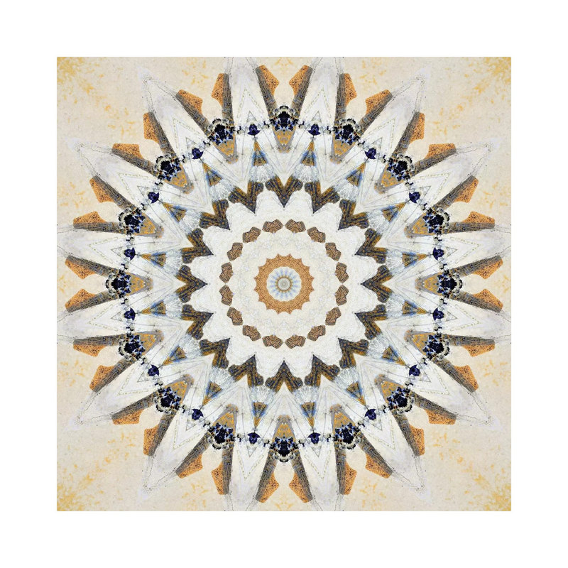 Kurimu Mandala IV by LuAnn Ostergaard - Print on Canvas, Wrapped Canvas, 93.98 cm H x 93.98 cm W x 1.91 cm D