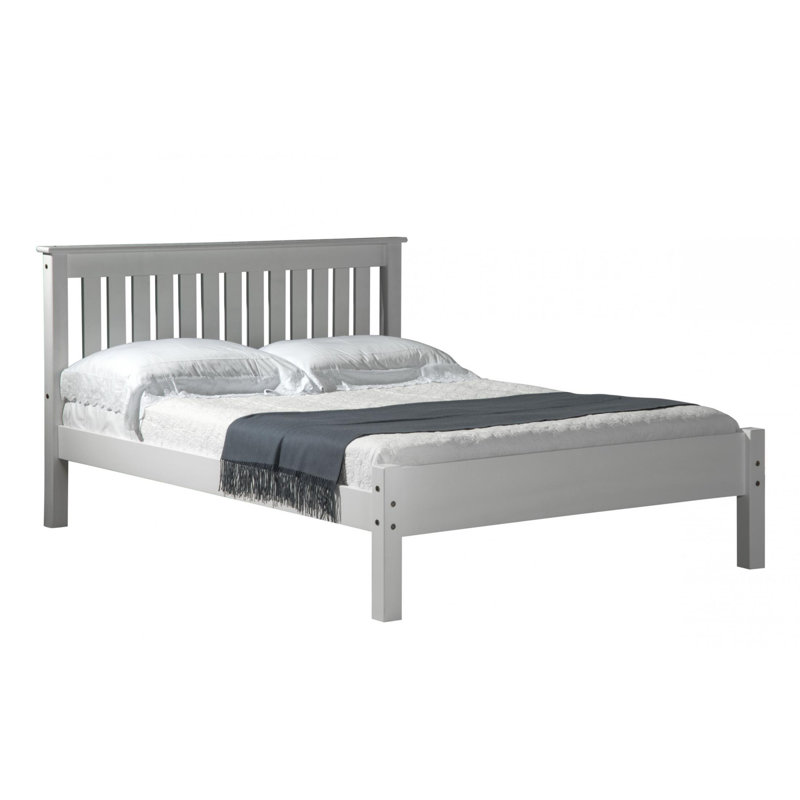 Stratford Solid Wood Bed Frame, Single (3'), White
