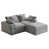 Tissu gris pâle est en rupture de stock