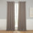 Oneridge Room Darkening Faux Linen Single Curtain Panel-907742791-907742787