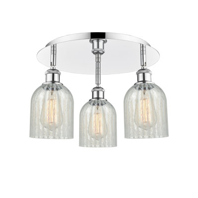 Batul Glass Flush Mount