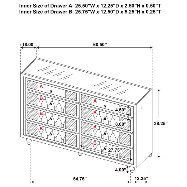 Dimensions du produit