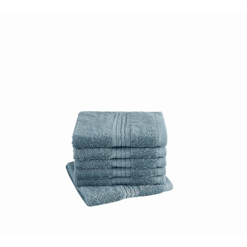 Cannon Cotton/TENCEL Towel Sets, Blue, 6