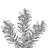 108" Pre-Lit Tinsel Garland
