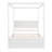 Wood Canopy Bed With Trundle Bed -72895108