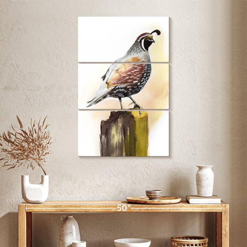 Brampt Quail, 38" H x 24" W