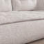 Canapé en tissu blanc crème 103 po Ember