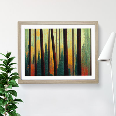 XH1022-8701X Supreme Forest - Single Picture Frame Print