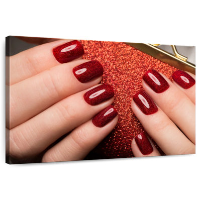 Shuttleworth Holiday Red Nails