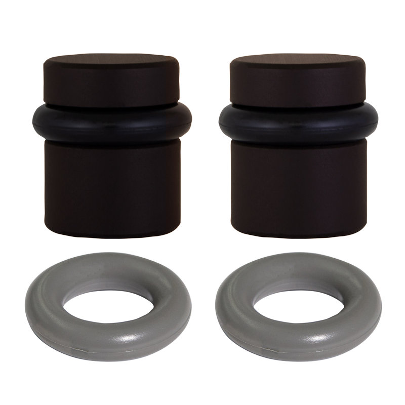Brass Floor Mount Stop, Oil Rubbed Bronze