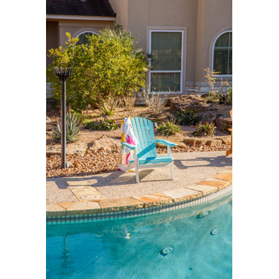Chaise Adirondack pliante en bois massif