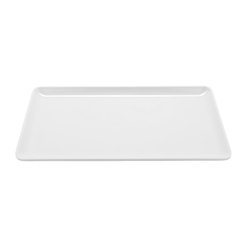 CS-1257-W – 12.5” X 7” Rectangular Coupe Platter