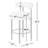 Bordeaux 26.5" Counter Stool-82685654